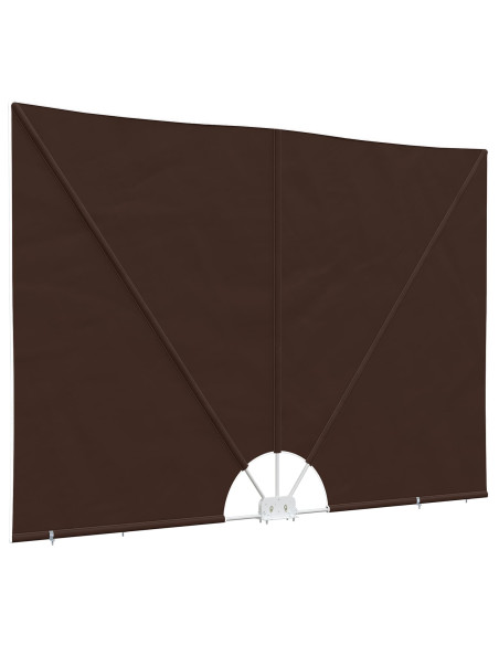 Schermo di Privacy per Balcone 240 x 160 cm Poliestere