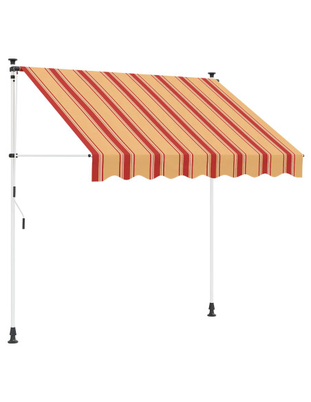 Tenda retrattile manuale Multicolore 150 x 115 x 300 cm