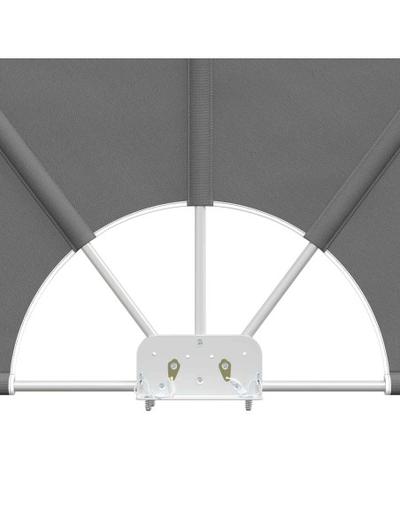Schermo di Privacy per Balcone 240 x 160 cm Poliestere