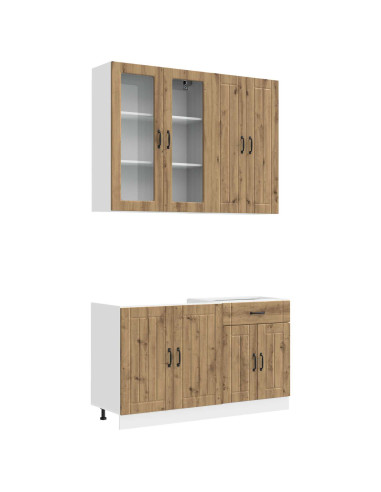 Unità Cucina LUCCA 4 pcs Rovere Artigianale