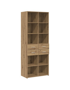 Libreria Rovere artigianale 30 x 42.4 x 185.2 cm
