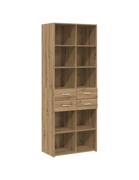 Libreria Rovere artigianale 30 x 42.4 x 185.2 cm