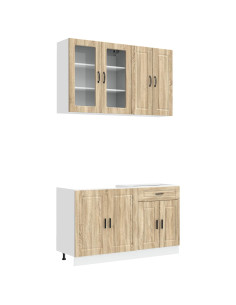 Unità Cucina PORTO 4 pcs Rovere Sonoma Legno ingegnerizzato 2