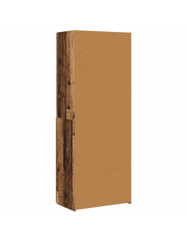 Libreria Legno antico 30 x 42.4 x 185.2 cm