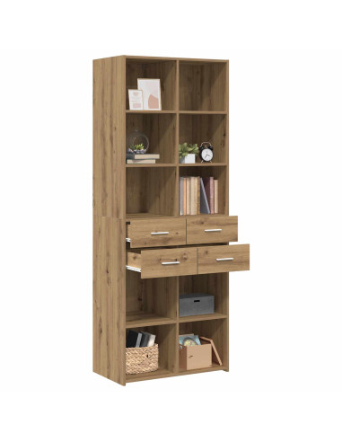 Libreria Rovere artigianale 30 x 42.4 x 185.2 cm