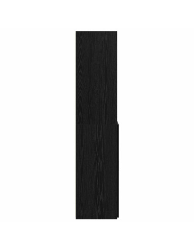 Libreria Rovere nero 30 x 42.4 x 185.2 cm