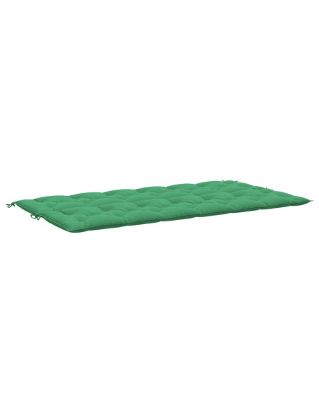 Cuscini per Panca 2 pz Verdi 200x50x7 cm in Tessuto Oxford