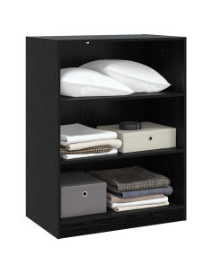 Guardaroba con lo scaffale Rovere nero 77 x 48 x 102 cm PB 2