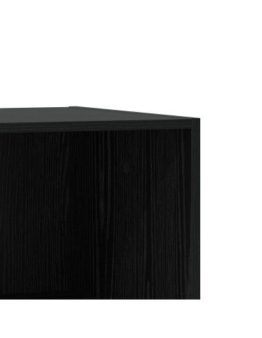 Guardaroba con lo scaffale Rovere nero 77 x 48 x 102 cm PB