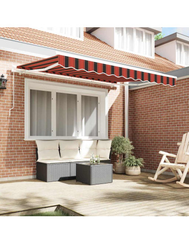 Telo di ricambio per tenda da sole Arancione e Marrone