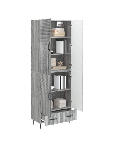 Set di armadi 2 pcs 66 x 34,5 x 95 cm Legno ingegnerizzato