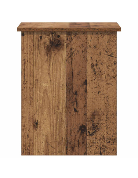 Cassa di stoccaggio Legno antico 40 x 40 x 50 cm
