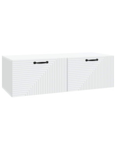 Mobile Porta TV da Muro Bianco 98 x 41 x 30 cm