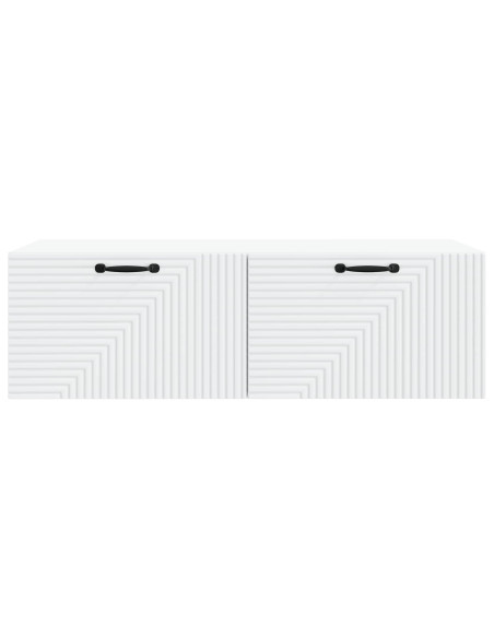 Mobile Porta TV da Muro Bianco 98 x 41 x 30 cm