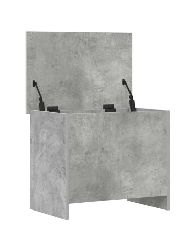Cassa di stoccaggio Grigio Cemento 60 x 40 x 50 cm