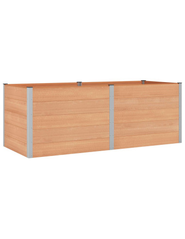 Letto rialzato da giardino Marrone 250 x 100 x 91 cm