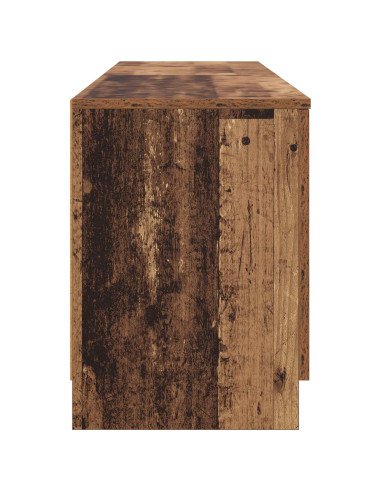 Armadietto per letto 2 pcs Legno antico 66 x 35 x 48 cm