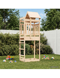 Torre da Gioco Marrone 52,5 x 85 x 238 cm Pino massello