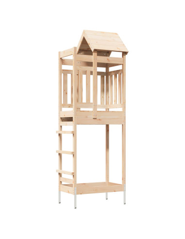 Torre da Gioco Marrone 52,5 x 85 x 238 cm Pino massello