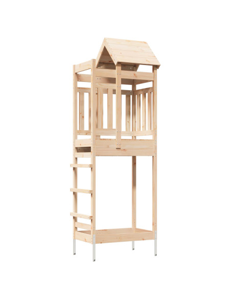 Torre da Gioco Marrone 52,5 x 85 x 238 cm Pino massello