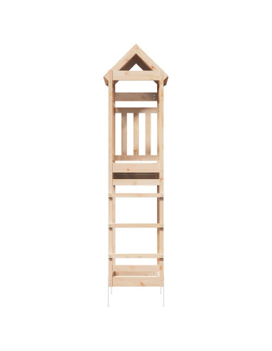 Torre da Gioco Marrone 52,5 x 85 x 238 cm Pino massello