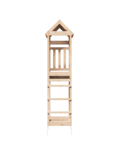 Torre da Gioco Marrone 52,5 x 85 x 238 cm Pino massello