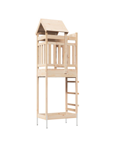 Torre da Gioco Marrone 52,5 x 85 x 238 cm Pino massello