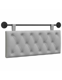 Testata appesa Grigio Nuvola 110 x 55 x 7 cm Tessuto 2