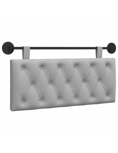 Testata appesa Grigio Nuvola 110 x 55 x 7 cm Tessuto
