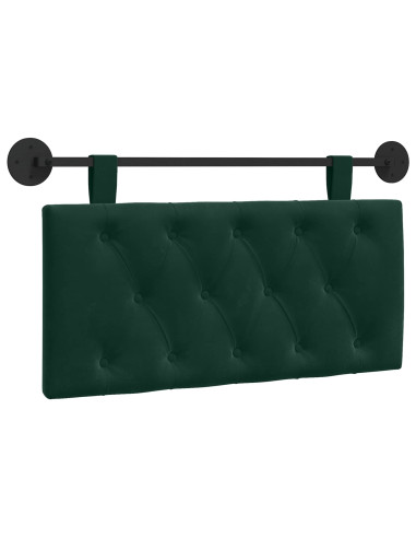 Testata appesa Verde Scuro 90 x 55 x 7 cm Velluto