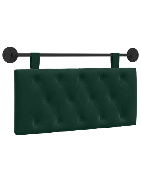 Testata appesa Verde Scuro 90 x 55 x 7 cm Velluto