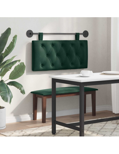 Testata appesa Verde Scuro 90 x 55 x 7 cm Velluto