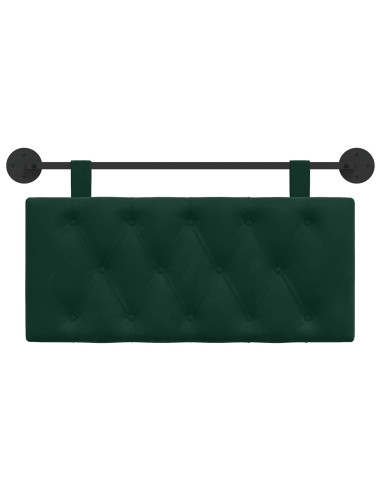 Testata appesa Verde Scuro 90 x 55 x 7 cm Velluto