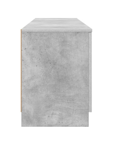 Armadietto per letto 2 pcs Grigio Cemento 66 x 35 x 48 cm