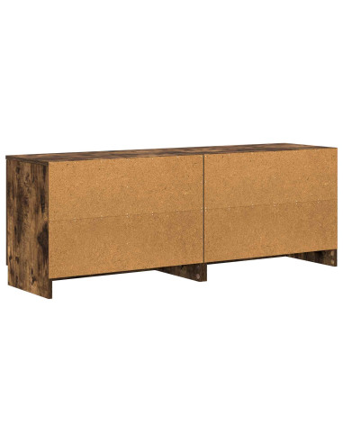 Armadietto per letto 2 pcs Rovere Fumo 66 x 35 x 48 cm