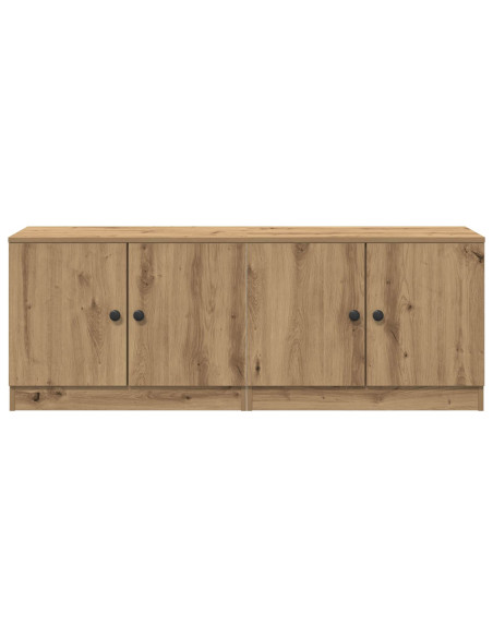 Armadietto per letto 2 pcs Rovere Artigianale 66 x 35 x 48 cm