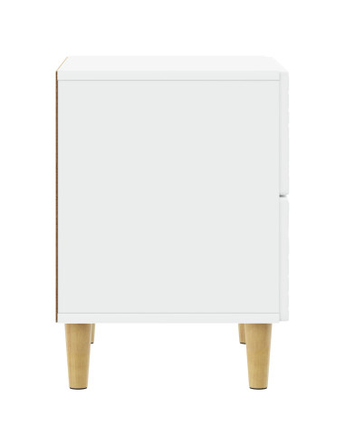 Comodino 2 pcs Bianco 43 x 34,5 x 48 cm Legno ingegnerizzato