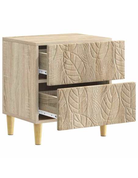 Comodino Rovere Sonoma 43 x 34,5 x 48 cm Legno ingegnerizzato