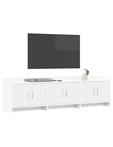 Mobile TV 168 x 33 x 47 cm Bianco Legno ingegnerizzato
