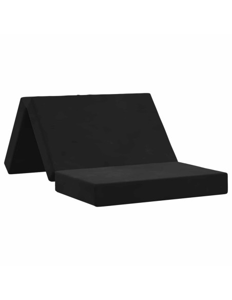 Divano Letto Pieghevole 80 x 67 x 45 cm Nero