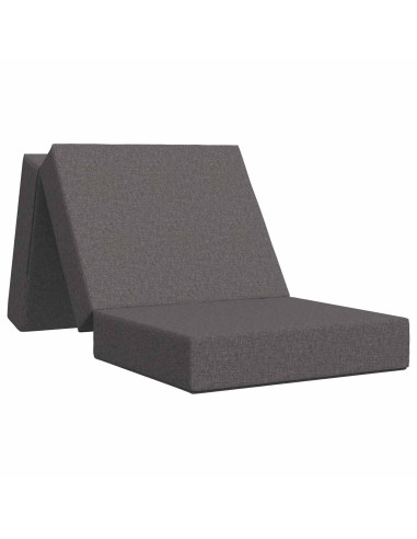 Divano Letto Pieghevole 90 x 67 x 45 cm Grigio Chiaro