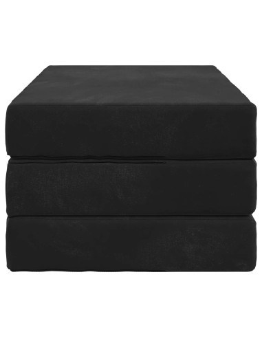 Divano Letto Pieghevole 80 x 67 x 45 cm Nero