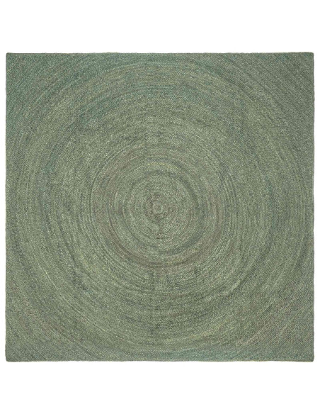 Tappeti per area Verde Oliva 300 x 300 cm Juta