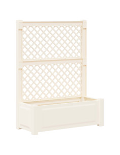 Vaso Grande con Direzione Bianco 99,5 x 43 x 133,5 cm PP