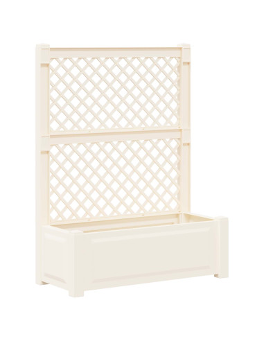 Vaso Grande con Direzione Bianco 99,5 x 43 x 133,5 cm PP