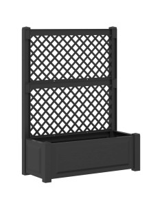 Vaso Grande con Direzione Antracite 99,5 x 43 x 133,5 cm PP