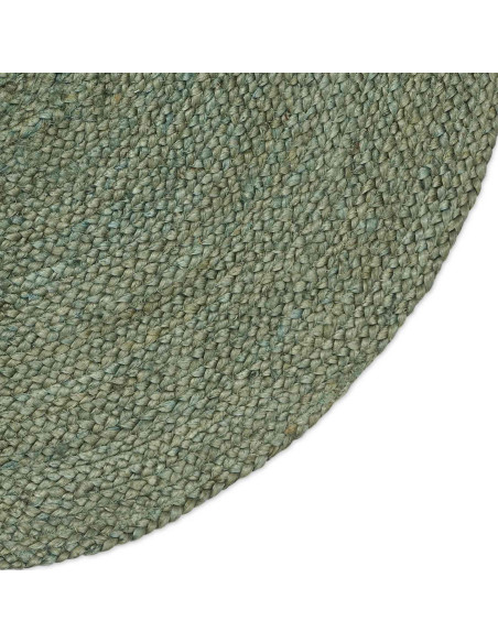 Tappeti per area Verde Oliva 100 x 152 cm Juta