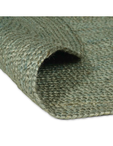 Tappeti per area Verde Oliva 122 x 183 cm Juta