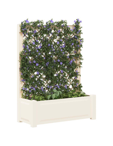 Vaso Grande con Direzione Bianco 99,5 x 43 x 133,5 cm PP