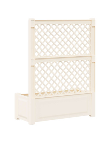 Vaso Grande con Direzione Bianco 99,5 x 43 x 133,5 cm PP